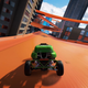 The Hot Wheels Island commute must be a real blast.